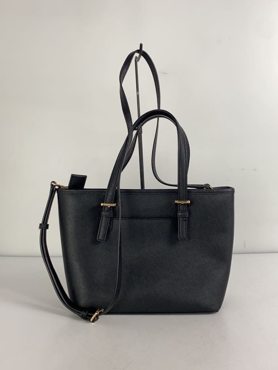 MICHAEL KORS2-Way Shoulder Bag Leather Black 35T9GTVT0L 3