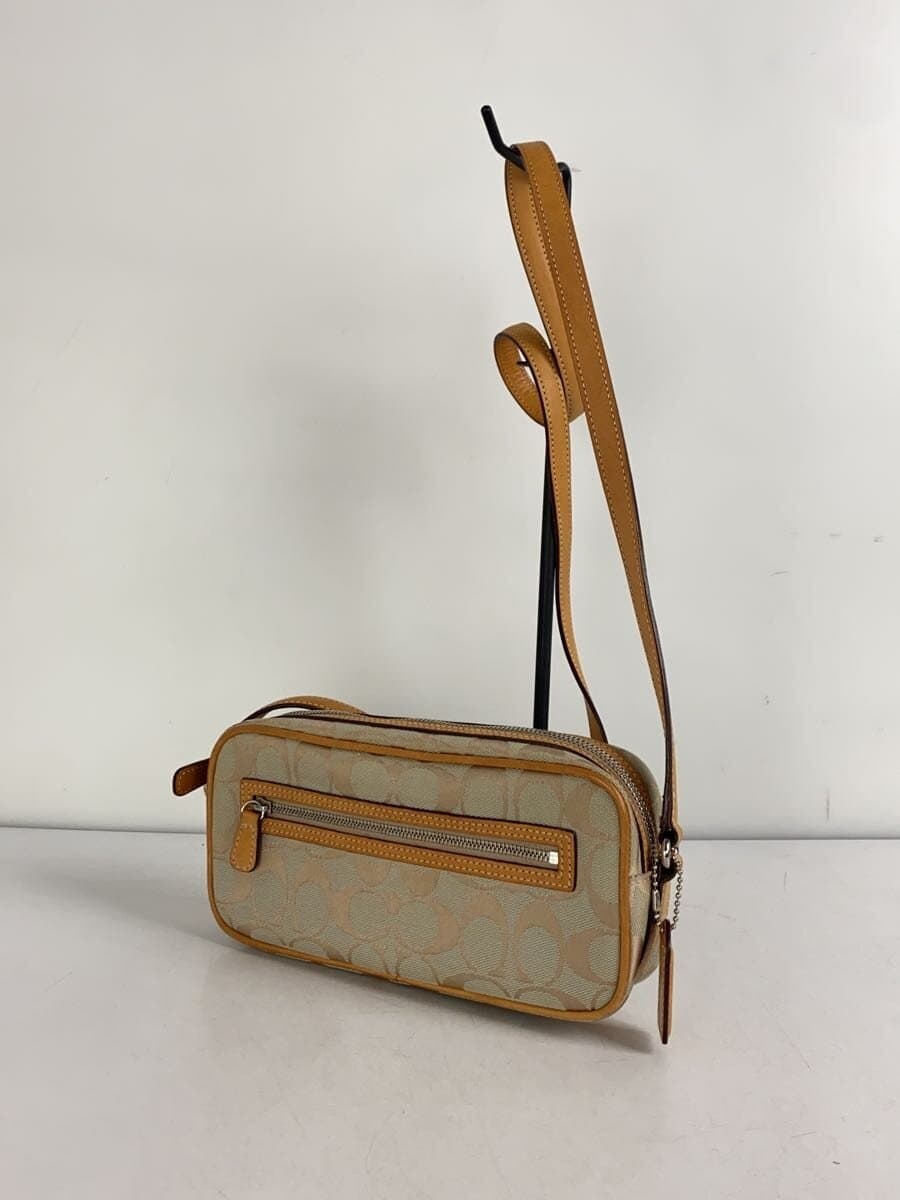 COACH Shoulder Bag_Signature Canvas Brown All Over Pattern 6616 2
