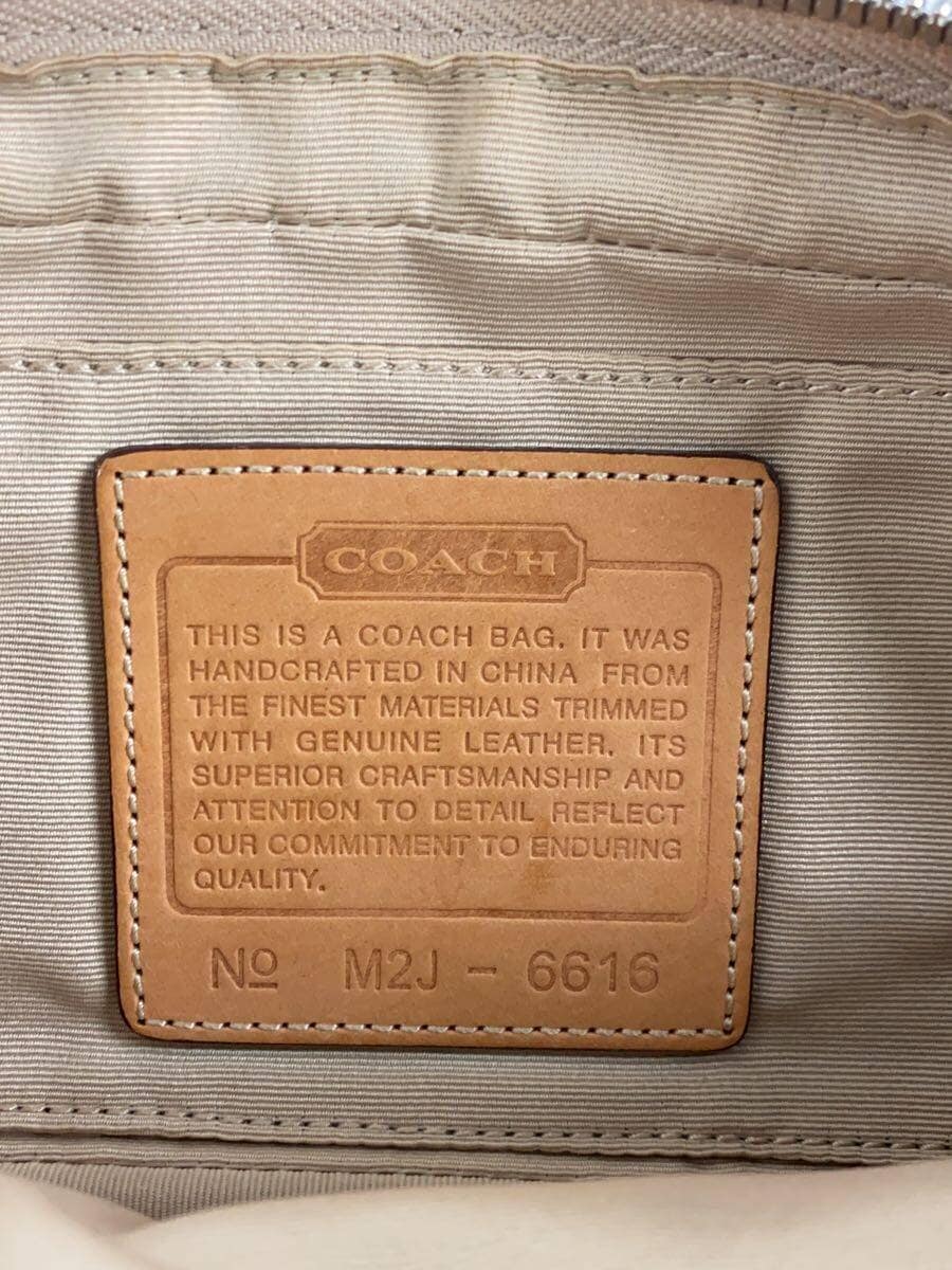 COACH Shoulder Bag_Signature Canvas Brown All Over Pattern 6616 5
