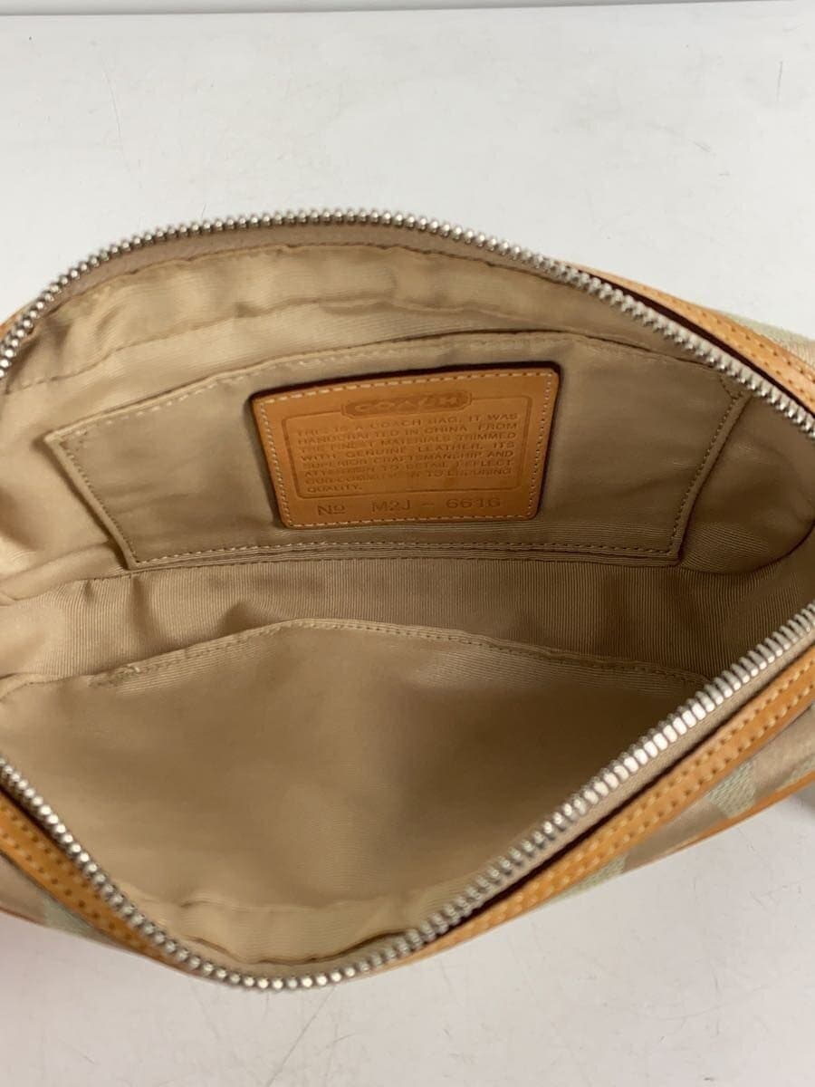 COACH Shoulder Bag_Signature Canvas Brown All Over Pattern 6616 6