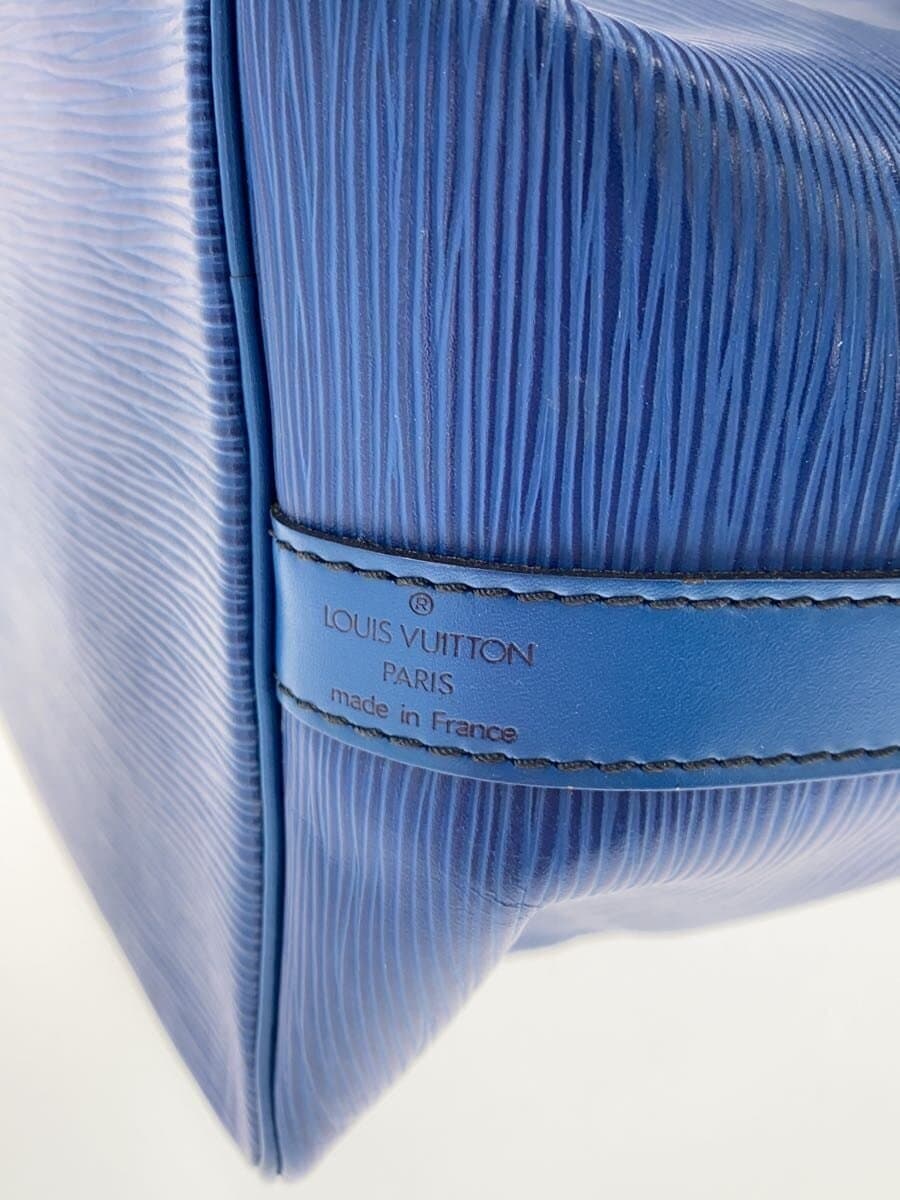 LOUIS VUITTON Petit Noe_Epi Leather BLU 5