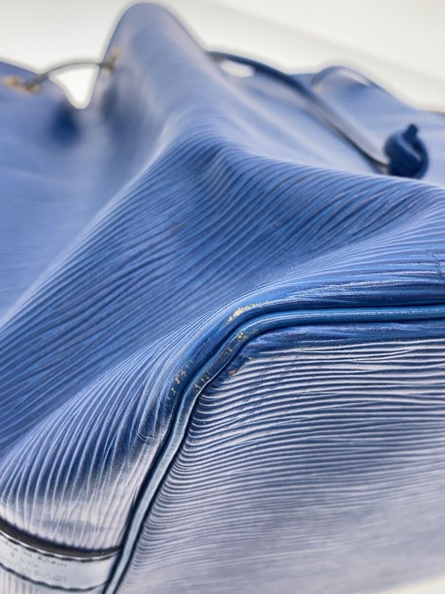 LOUIS VUITTON Petit Noe_Epi Leather BLU 8