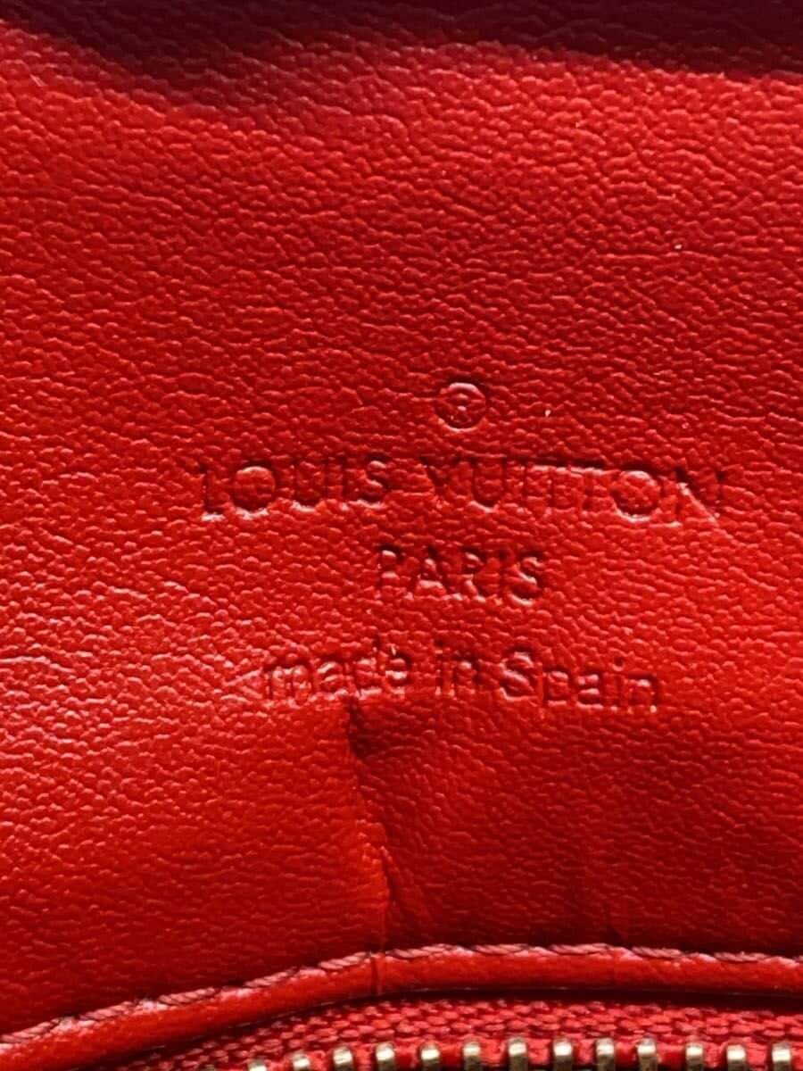 LOUIS VUITTON Houston _Monogram Vernis Patent Leather RED Monogram 5