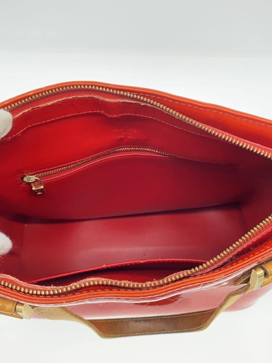 LOUIS VUITTON Houston _Monogram Vernis Patent Leather RED Monogram 6
