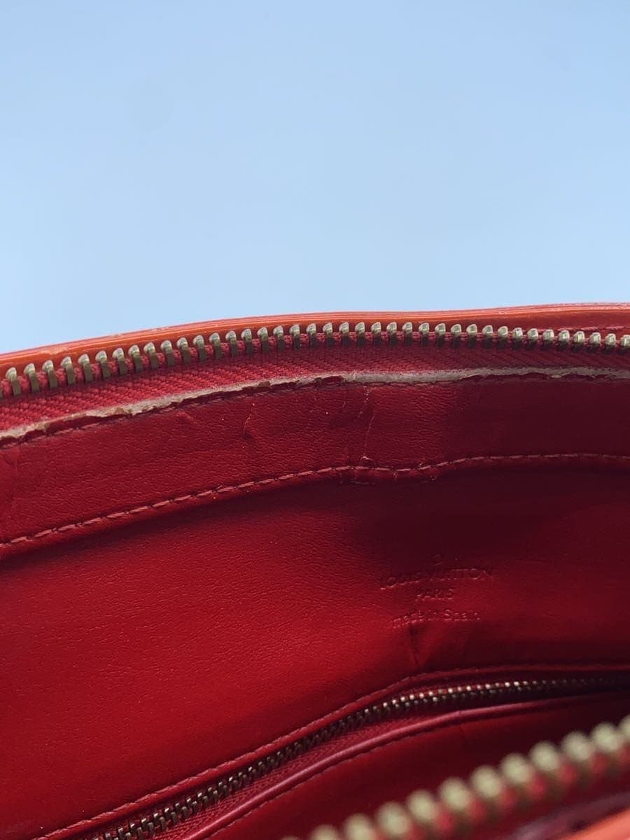 LOUIS VUITTON Houston _Monogram Vernis Patent Leather RED Monogram 9