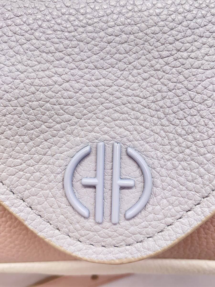 COLE HAAN Shoulder Bag Leather PNK Solid U06274 Mini Flap Bag 2-Way 5