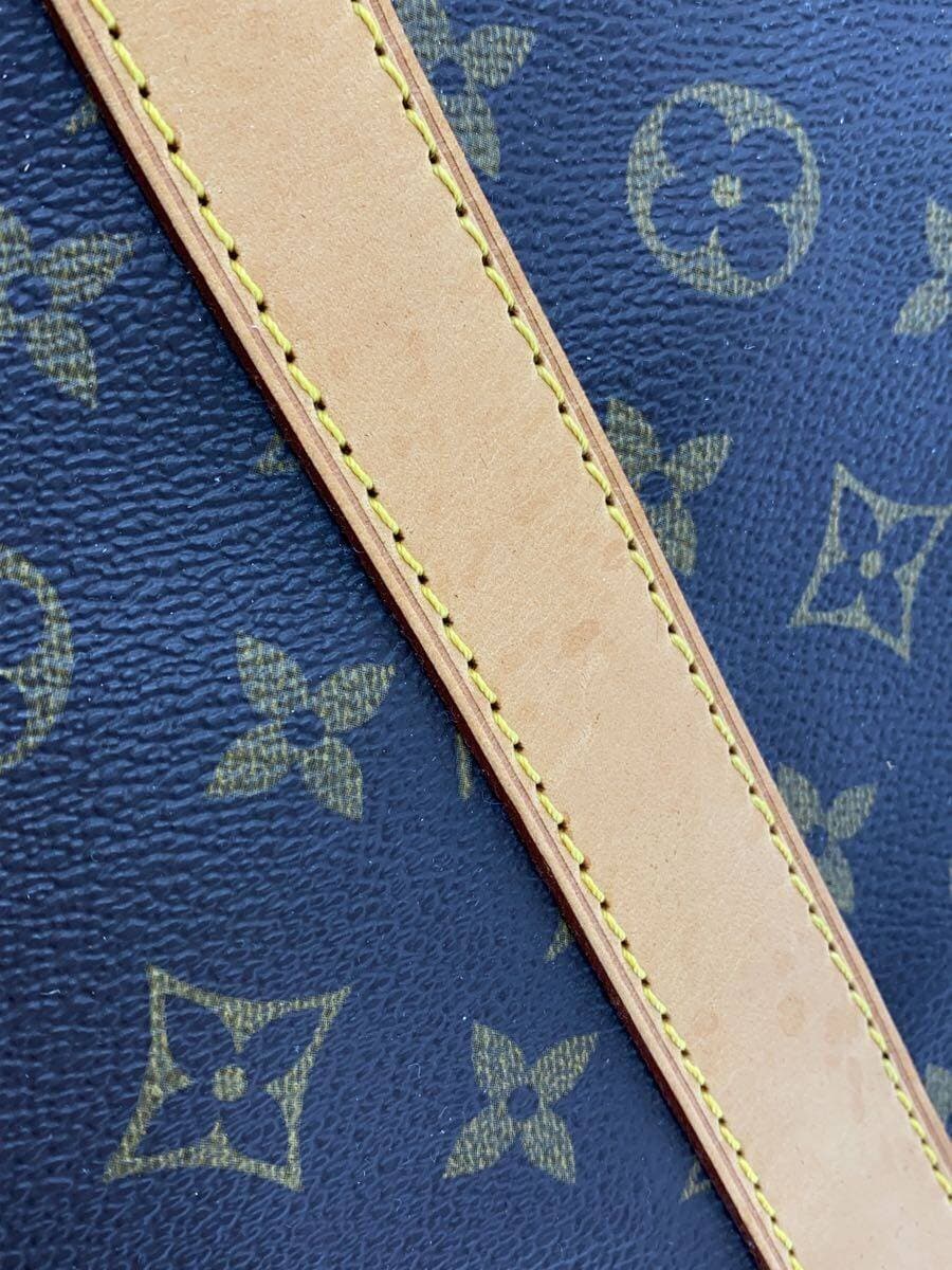 LOUIS VUITTON Keepall Bandouliere 60_Monogram Canvas PVC BRW 9