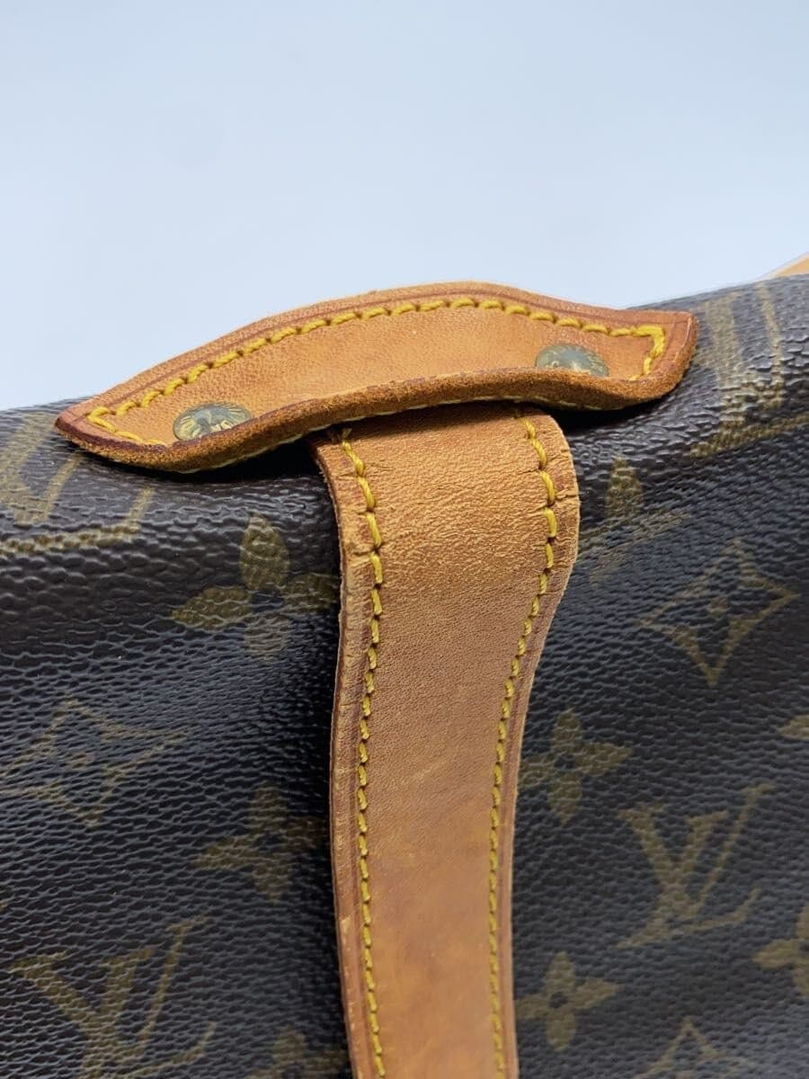 LOUIS VUITTON1)Saumur 35_Monogram Canvas BRW All Over Pattern 8