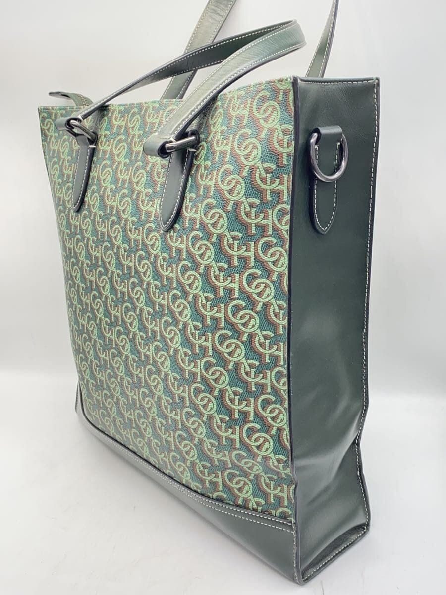 COACH Tote Bag GRN All Over Pattern CE749 2