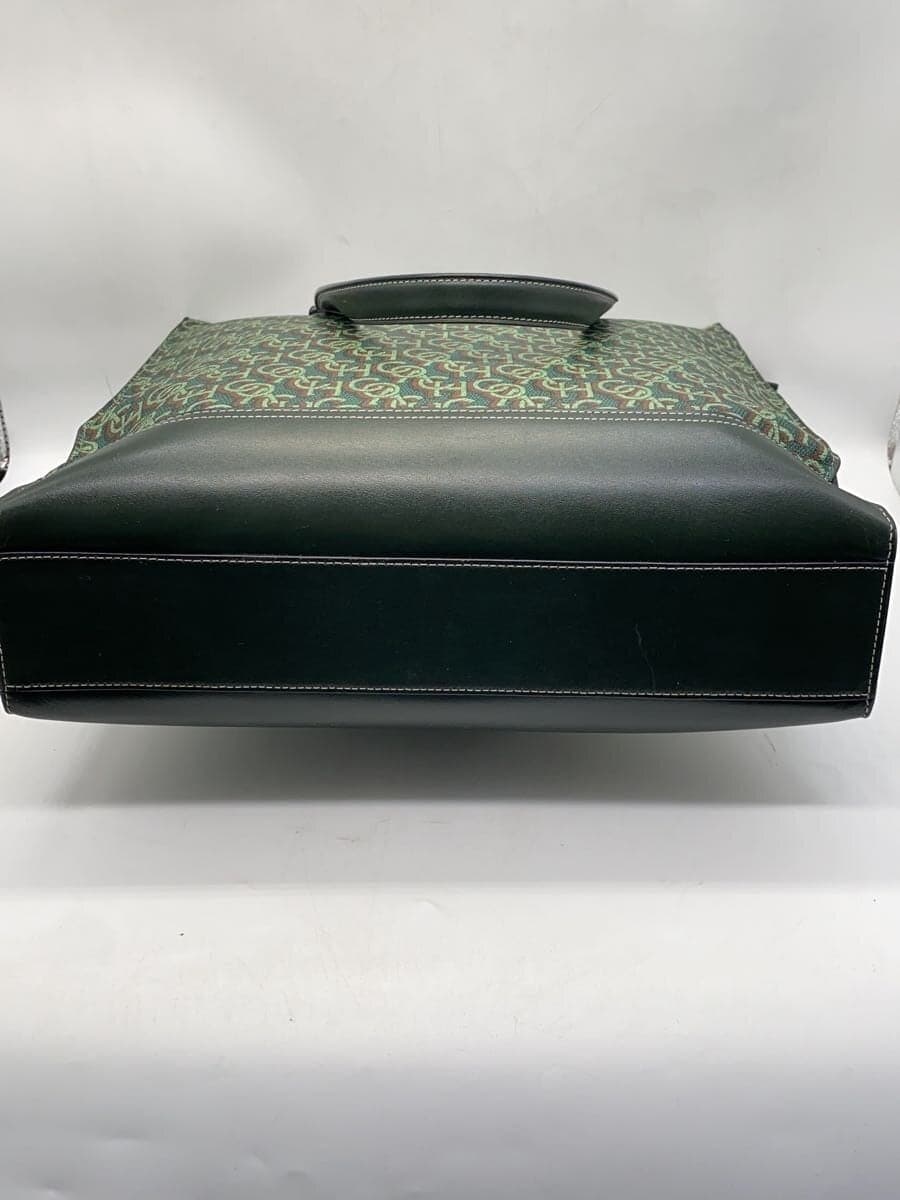 COACH Tote Bag GRN All Over Pattern CE749 4