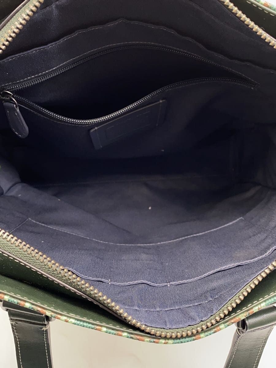 COACH Tote Bag GRN All Over Pattern CE749 6