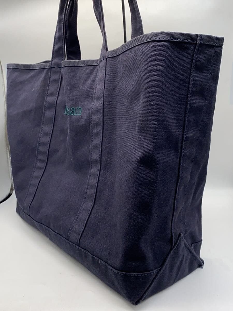 L.L.Bean Tote Bag Cotton IDG Solid 513621 2