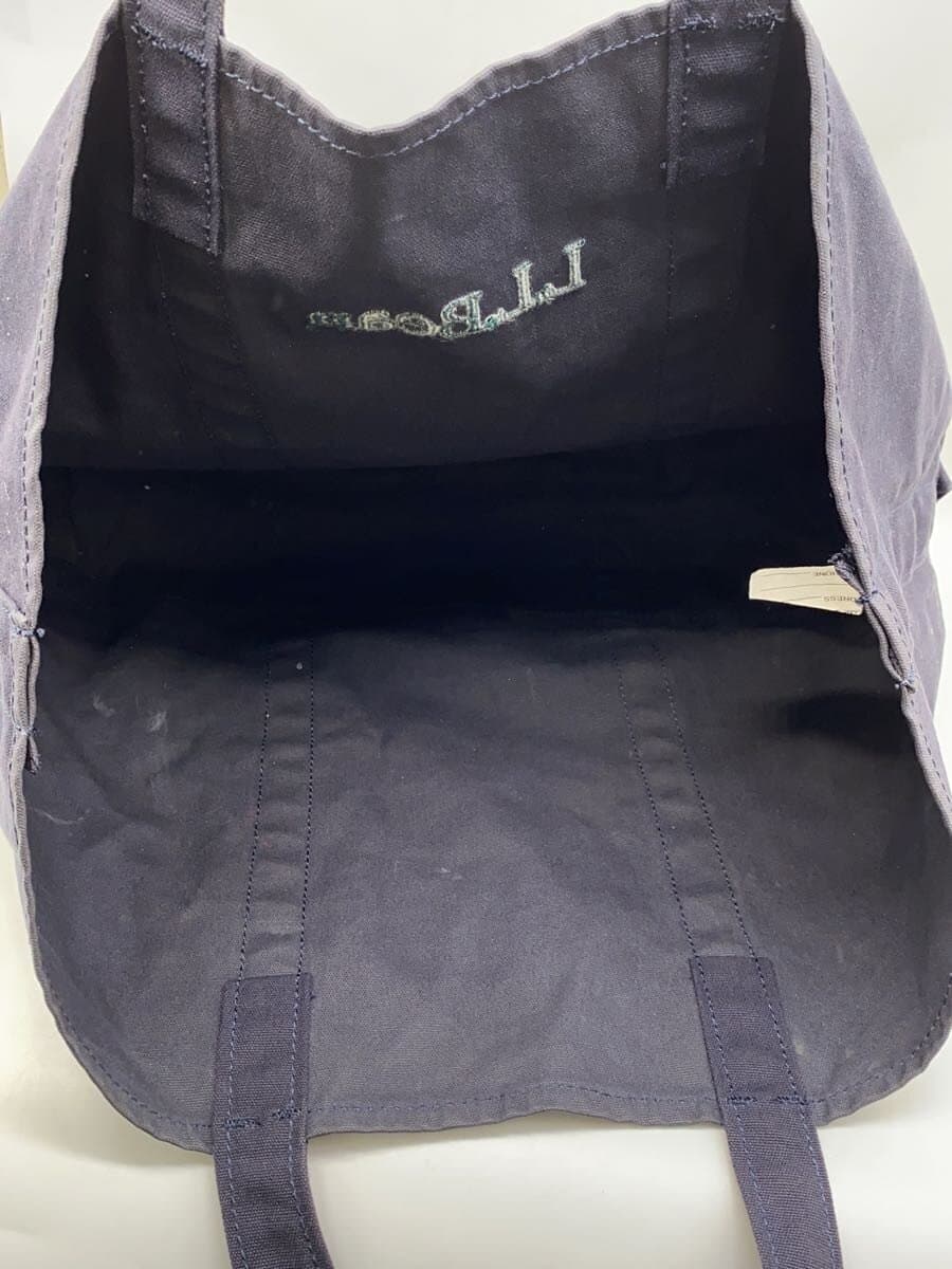 L.L.Bean Tote Bag Cotton IDG Solid 513621 6