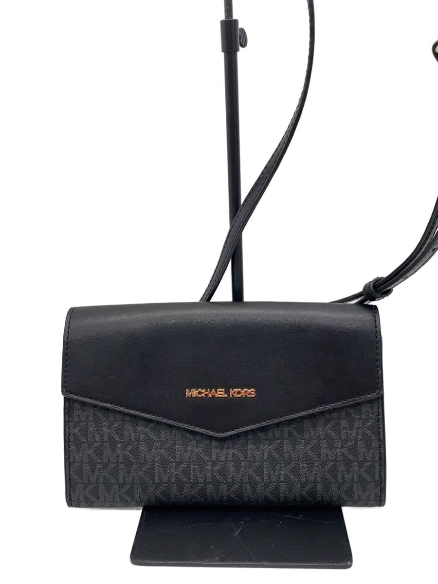 MICHAEL KORS Shoulder Bag BLK All Over Pattern