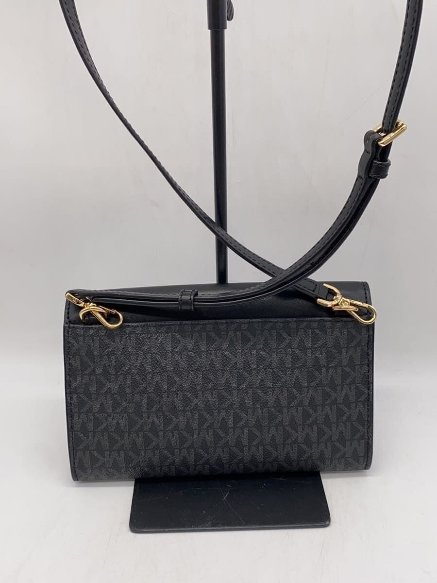 MICHAEL KORS Shoulder Bag BLK All Over Pattern 3