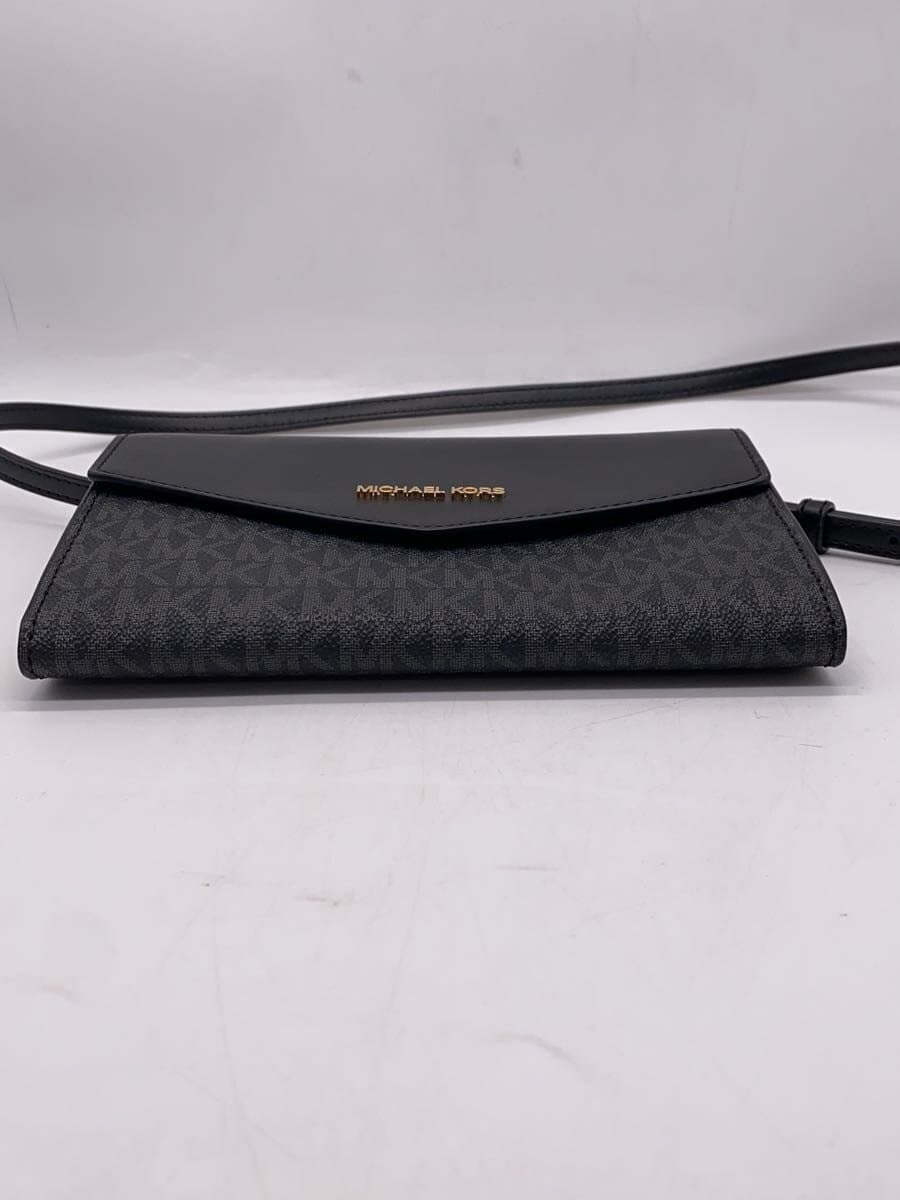 MICHAEL KORS Shoulder Bag BLK All Over Pattern 4
