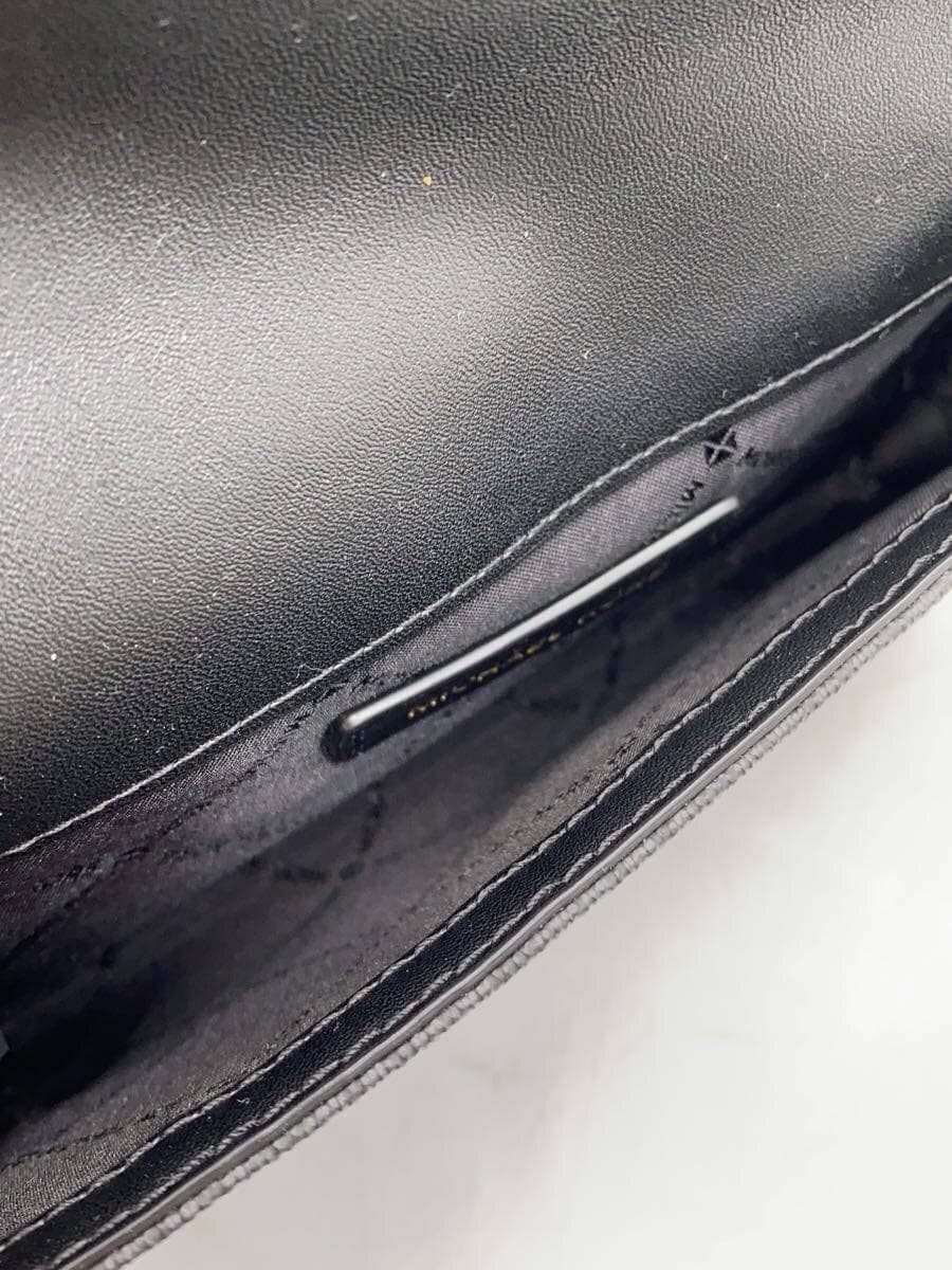 MICHAEL KORS Shoulder Bag BLK All Over Pattern 6