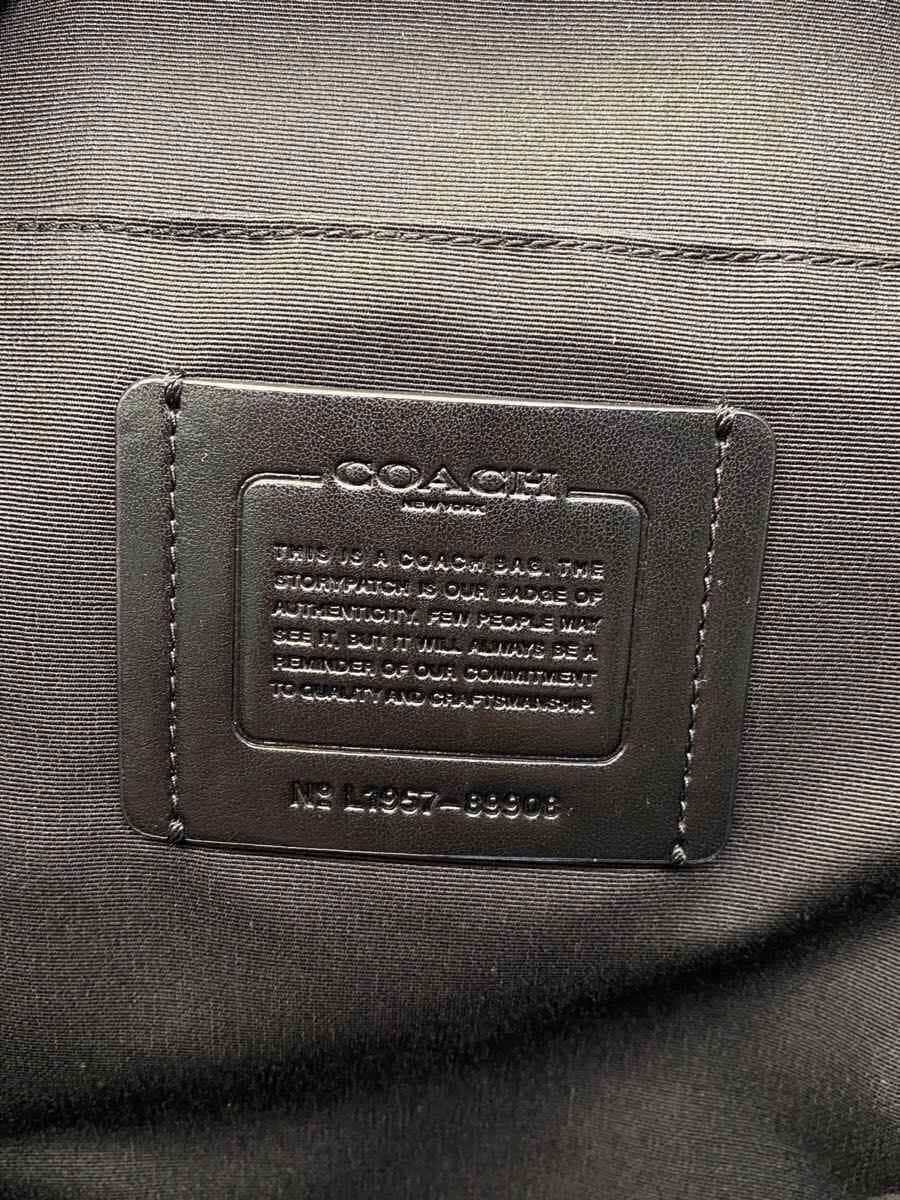 COACH shoulder bag -- BLK plain L1957-89908 5