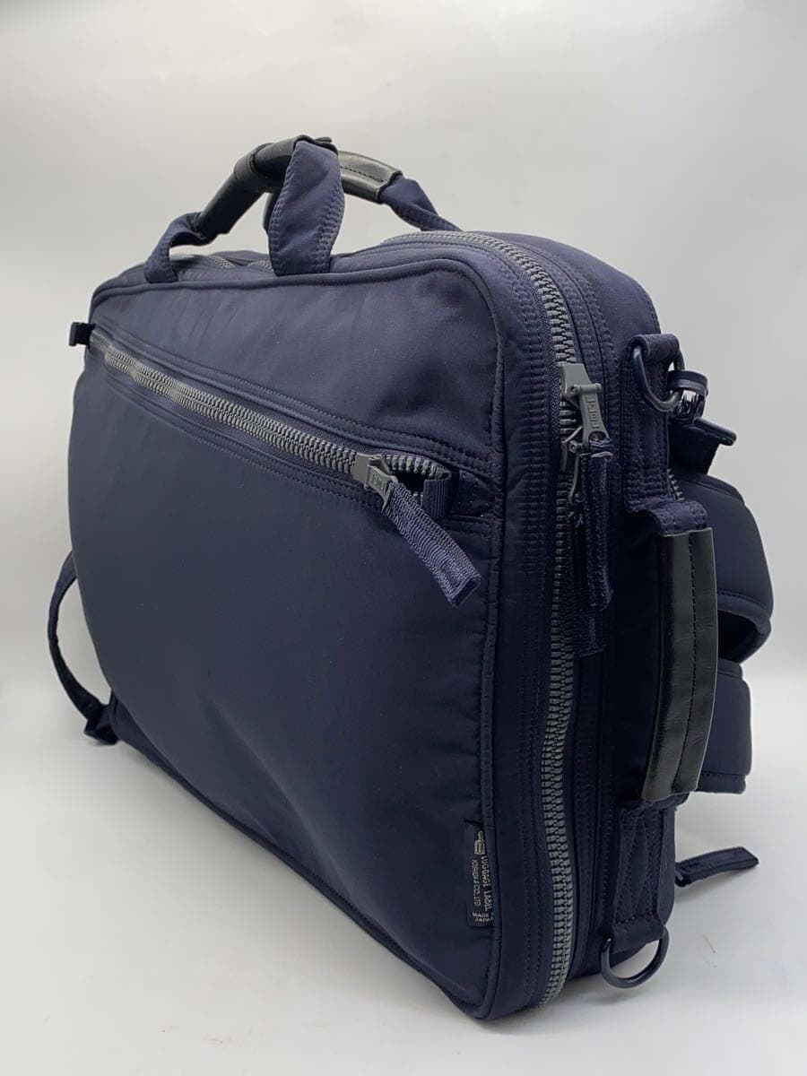 LUGGAGE LABEL Shoulder Bag -- NVY Plain 2