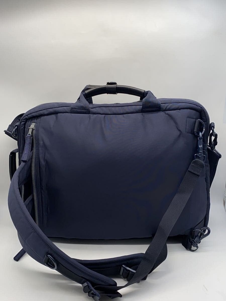 LUGGAGE LABEL Shoulder Bag -- NVY Plain 3