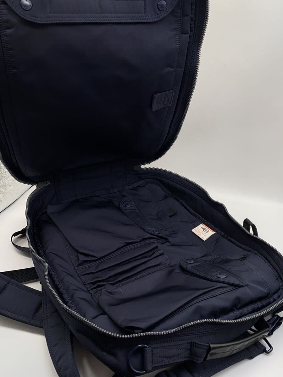 LUGGAGE LABEL Shoulder Bag -- NVY Plain 6