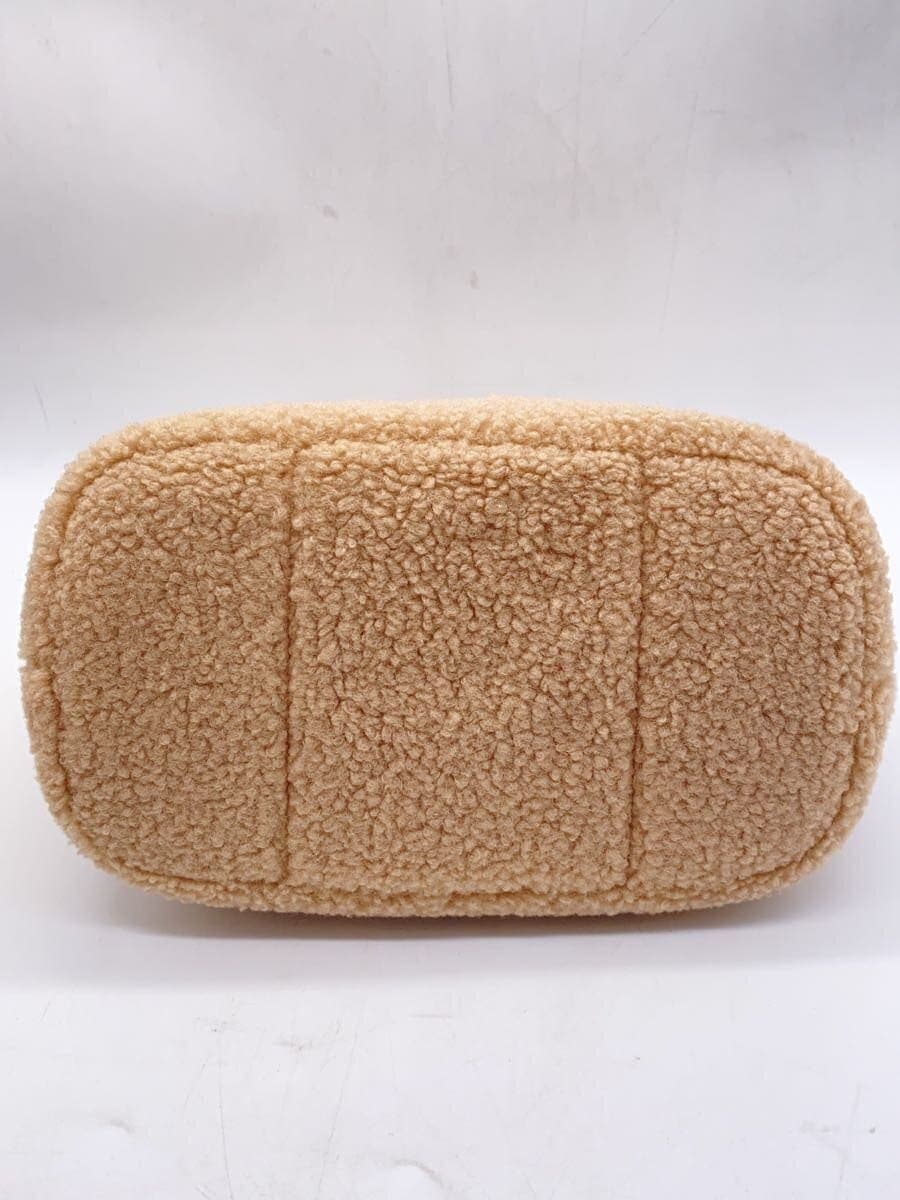 MARY QUANT tote bag -- BEG 225-814074-031-0 Boa reversible 2way 4