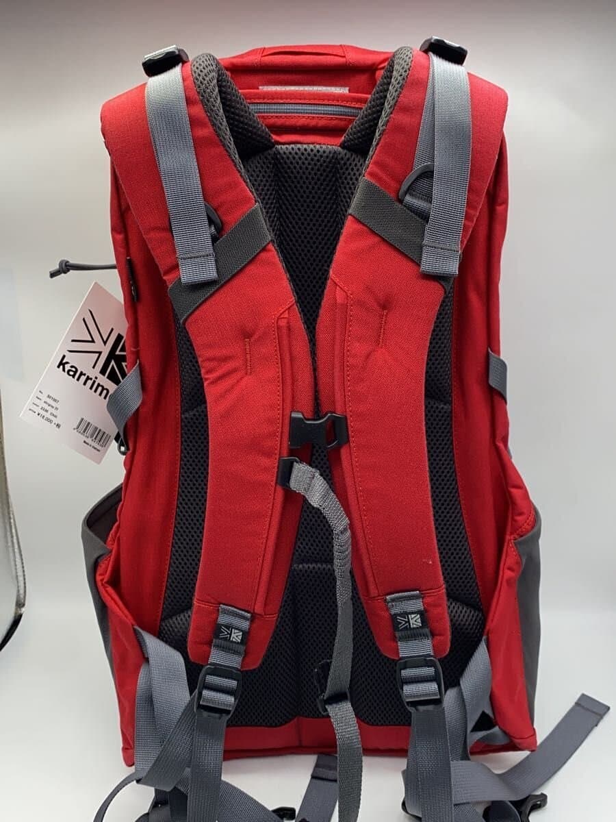 KARRIMOR backpack -- RED plain 501007 Stingray daypack bag 25L 3