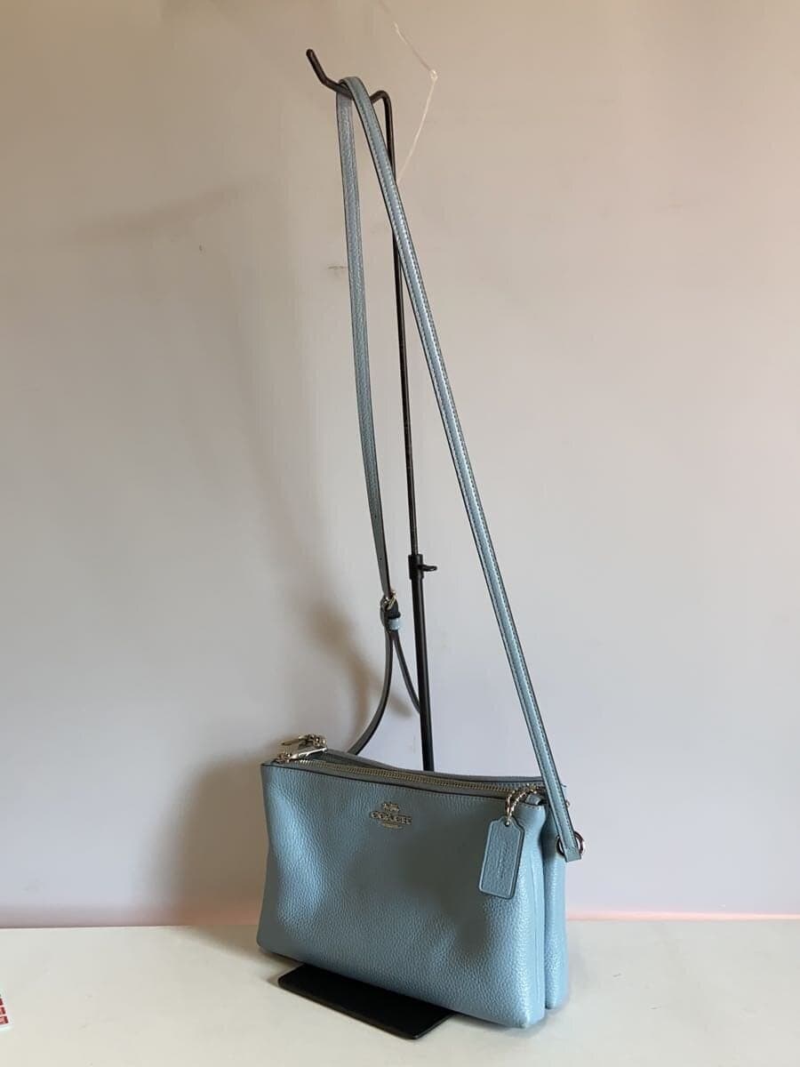 COACH Shoulder Bag Leather NVY F34265 2