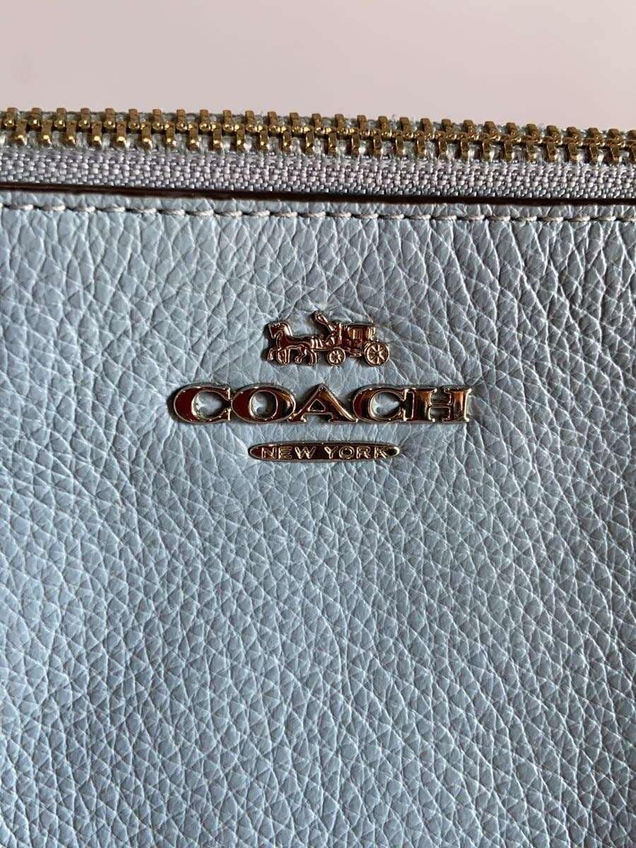 COACH Shoulder Bag Leather NVY F34265 5
