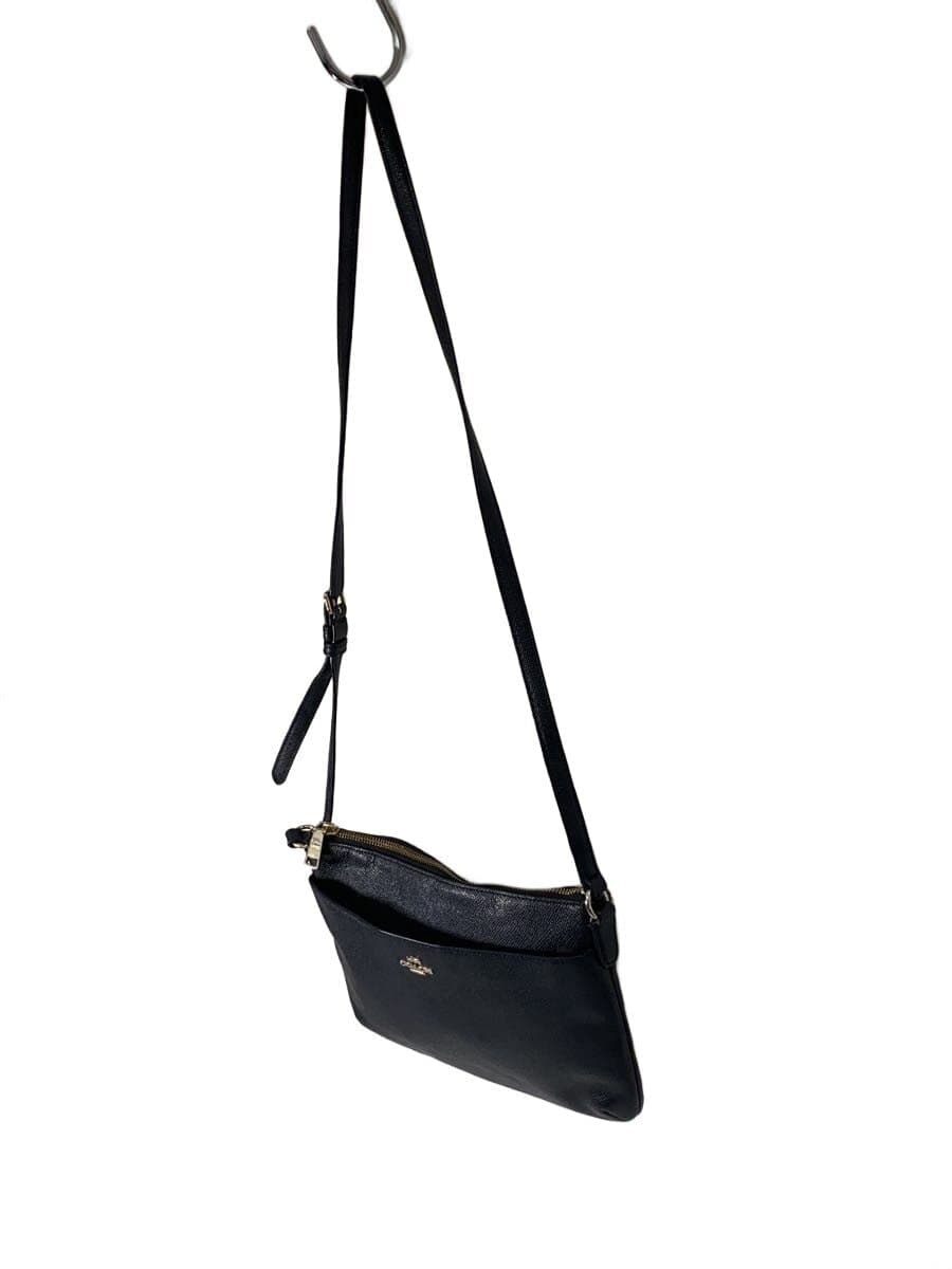 COACH Shoulder Bag Leather BLK Solid F57788 2