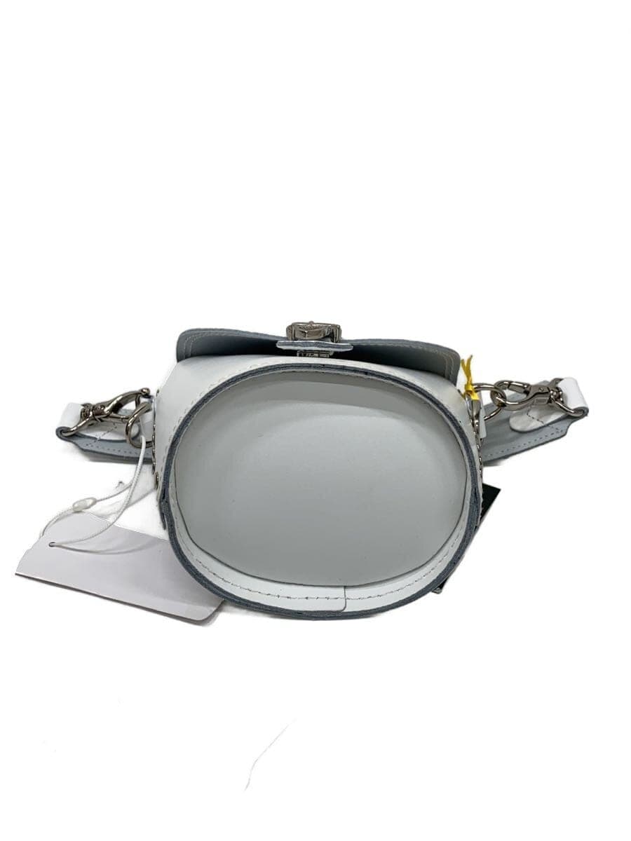 TOGA x Zatchels Barrel Bag Handbag Leather WHT Solid 4