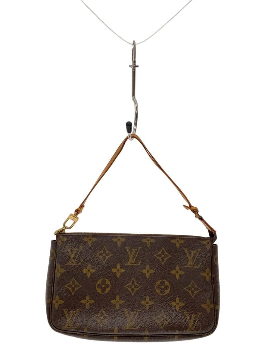 LOUIS VUITTON1)Pochette Accessoires_Monogram Canvas PVC BRW