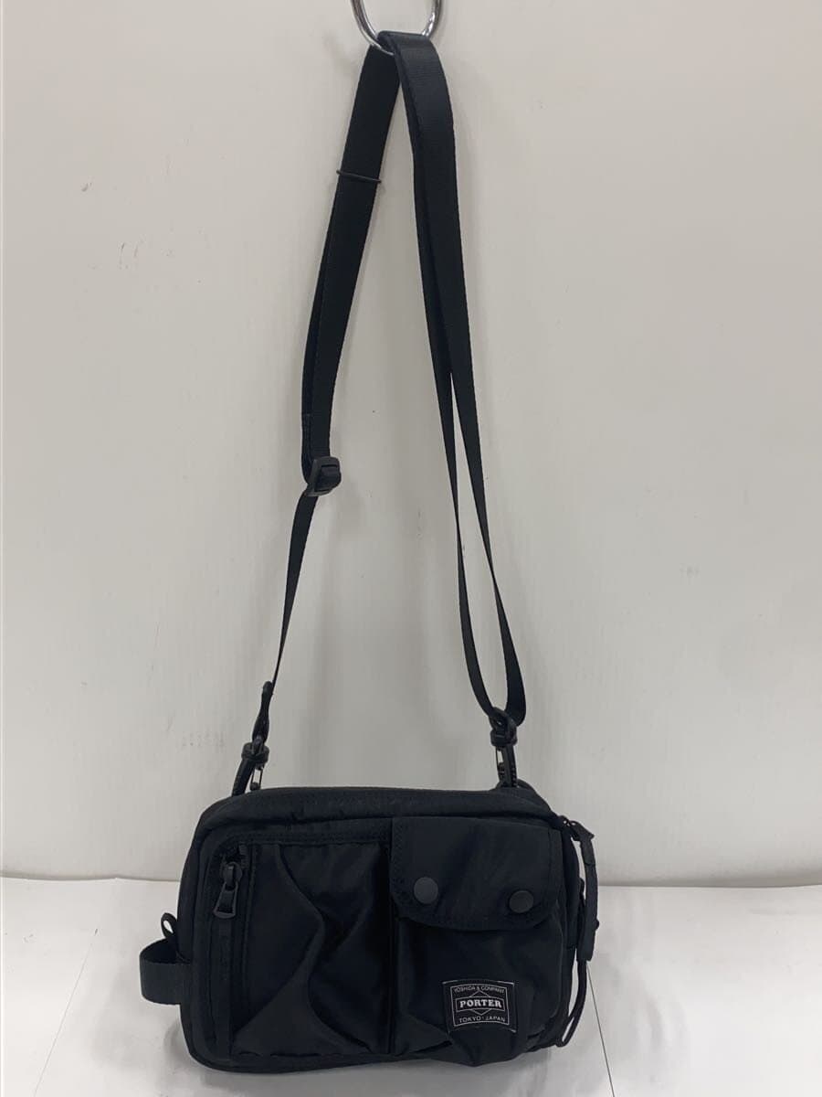 PORTER Shoulder Bag BLK Compartment 7