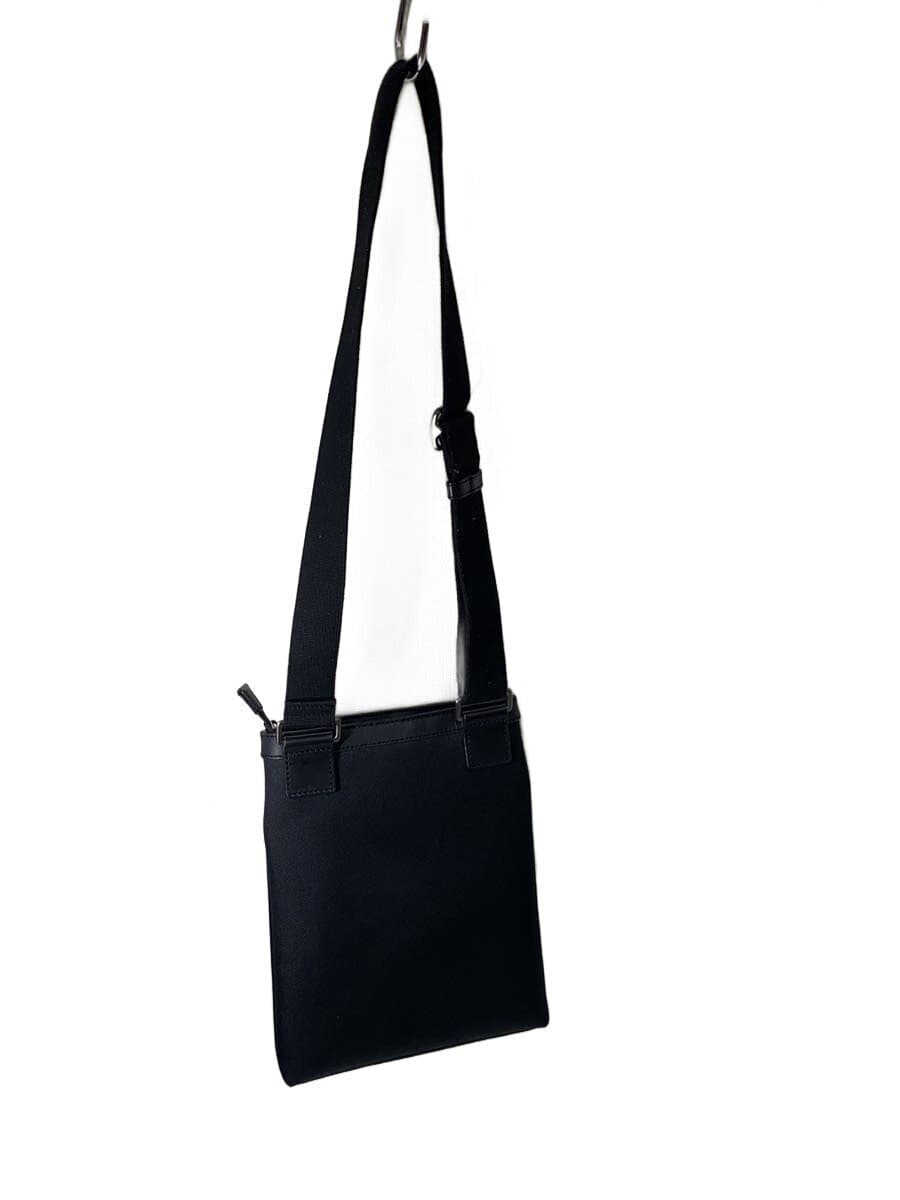 HUNTING WORLD Shoulder Bag Canvas BLK Solid R9684F 3