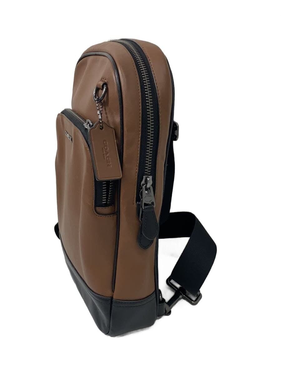 COACH Graham Pack Shoulder Bag BRW Solid C2931 2