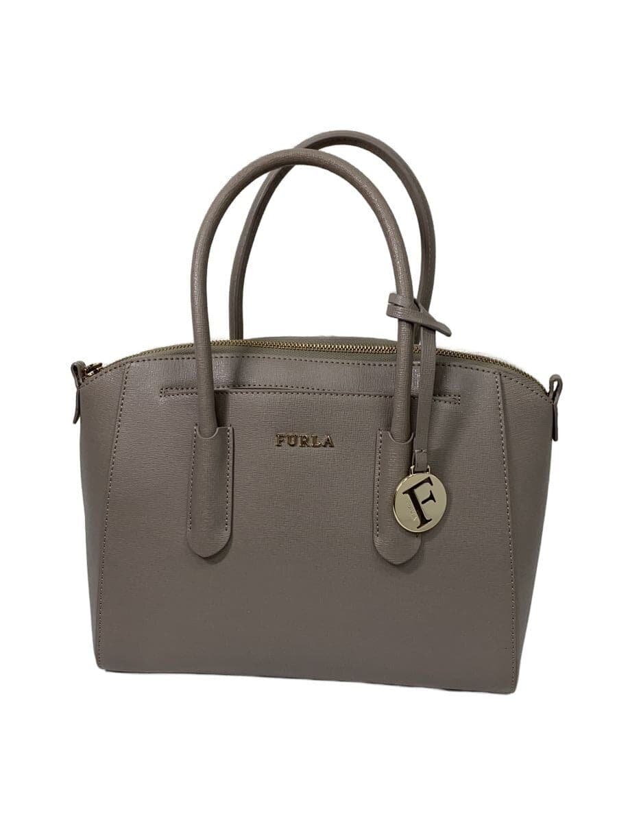 FURLA Handbag PVC BEG Solid