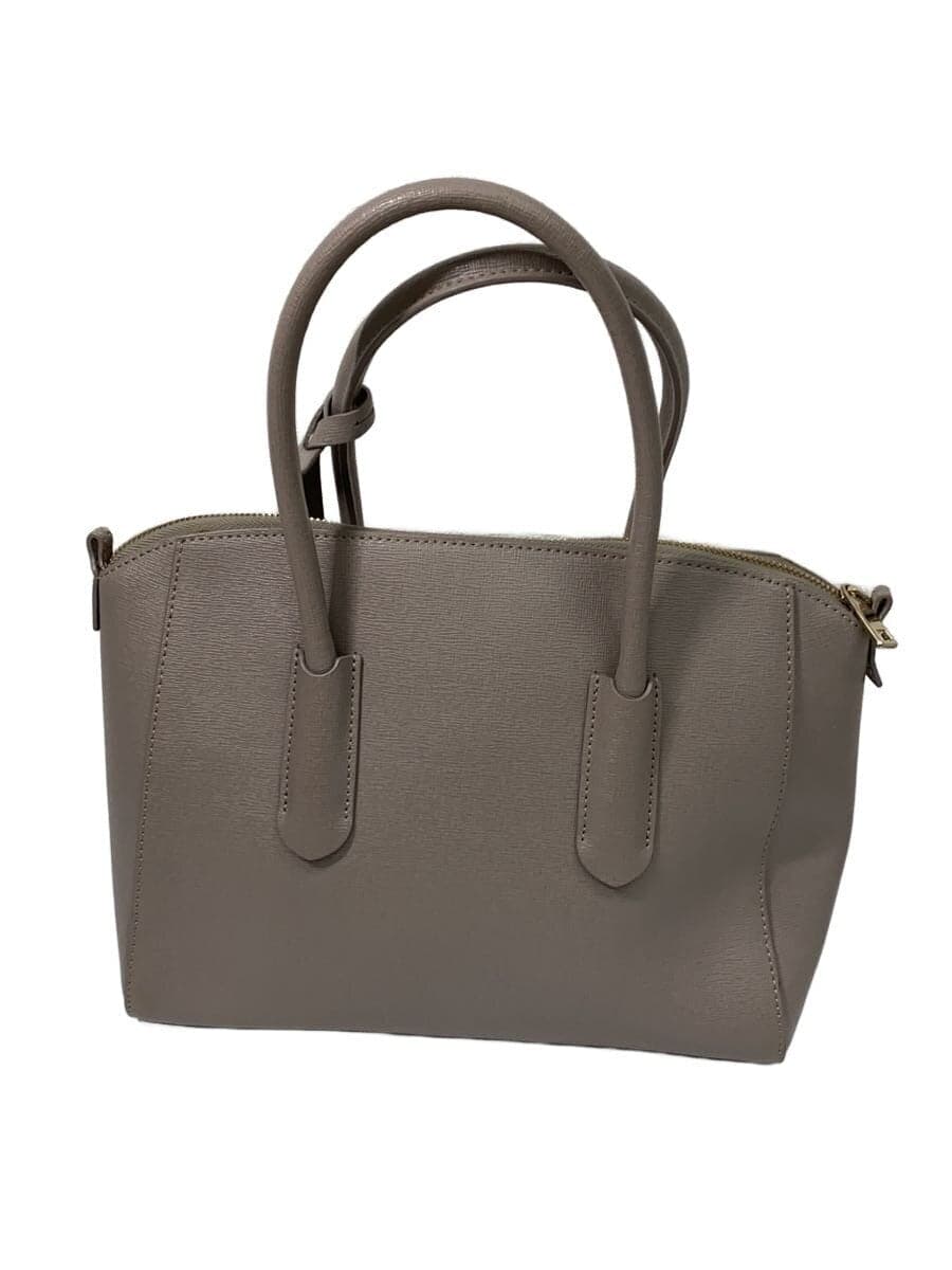 FURLA Handbag PVC BEG Solid 3