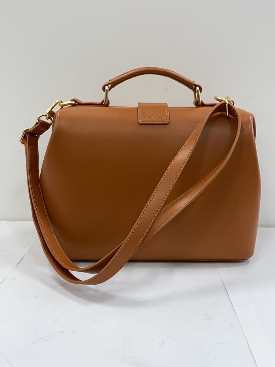 Starbucks Handbag Leather BRW Solid My Customize Journey 2-Way 3