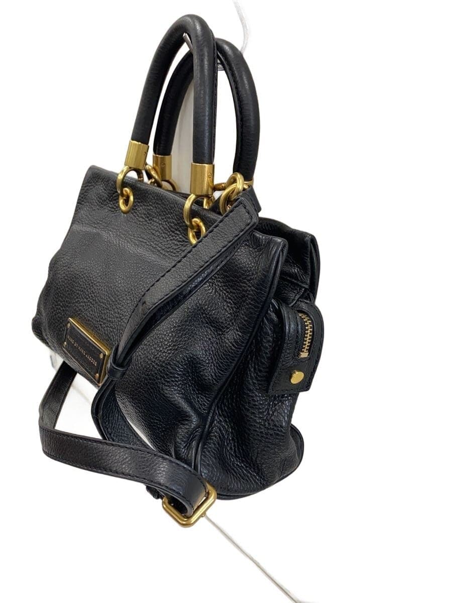 MARC BY MARC JACOBS Handbag Leather BLK M3PE134 2WA Shoulder 2