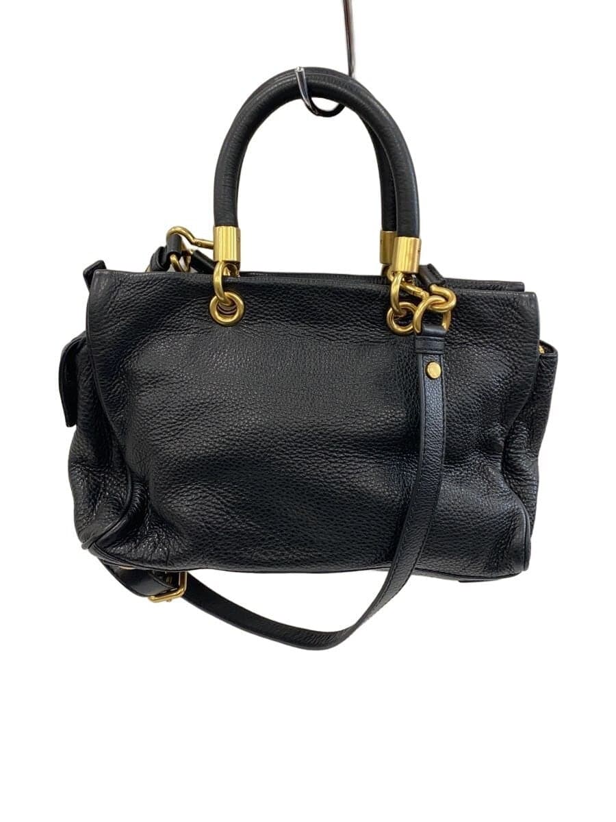 MARC BY MARC JACOBS Handbag Leather BLK M3PE134 2WA Shoulder 3