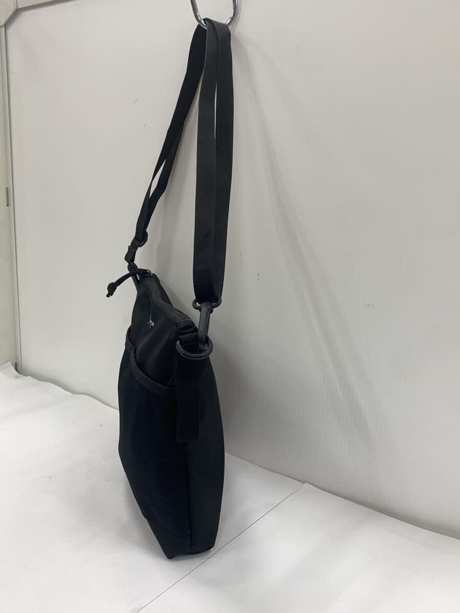 yohji yamamoto POUR HOMME20SS YY Signature Logo Shoulder Bag Polyester BLK Solid HN-I45 2