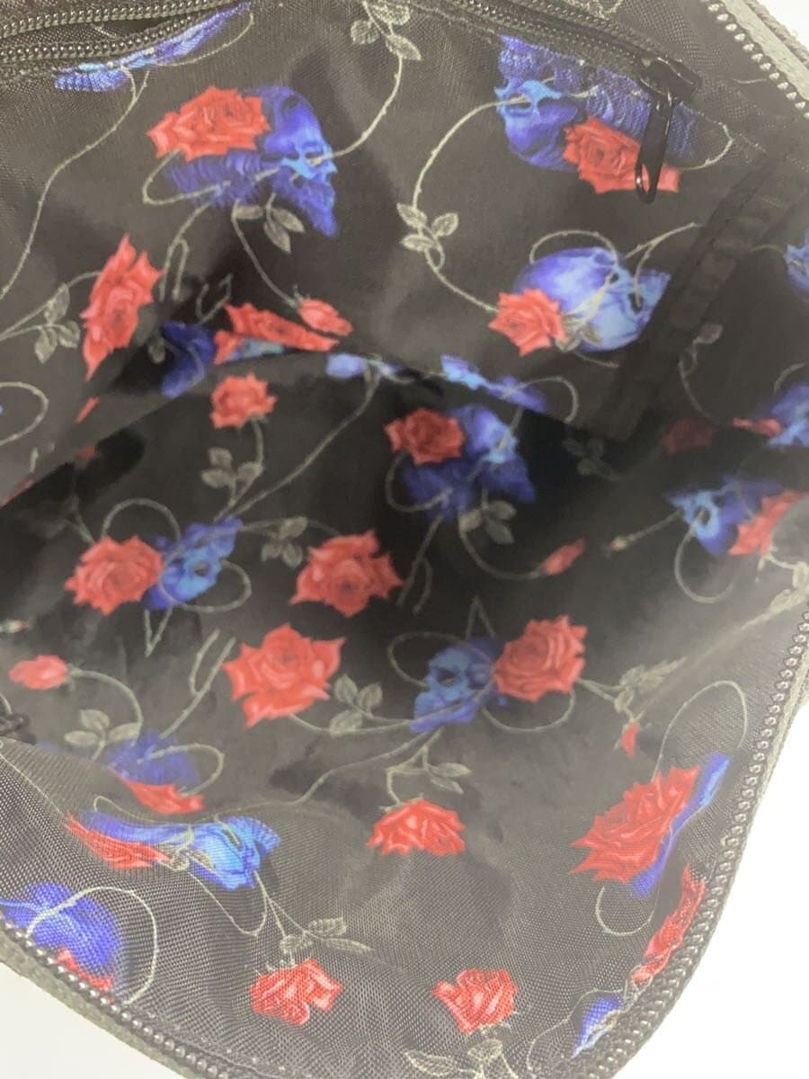 yohji yamamoto POUR HOMME20SS YY Signature Logo Shoulder Bag Polyester BLK Solid HN-I45 6