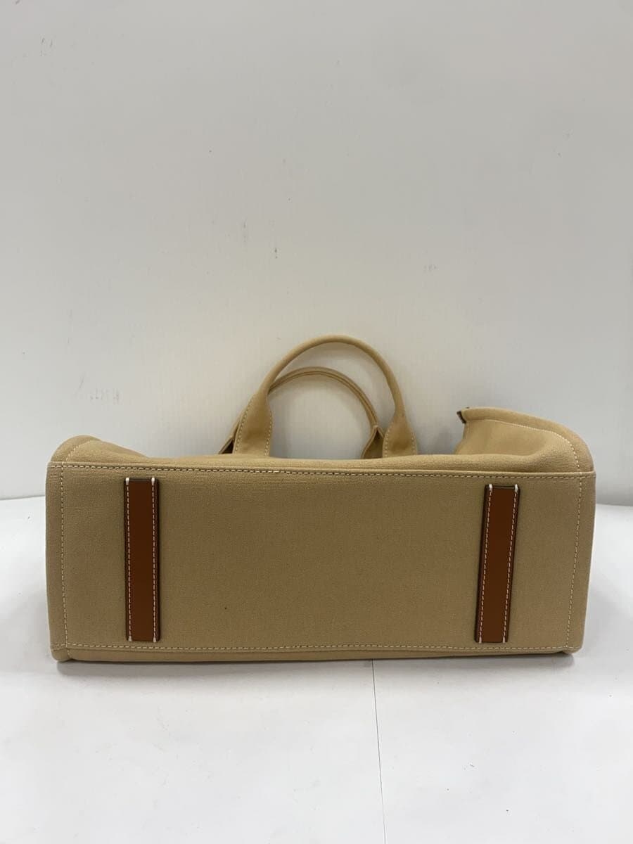 TORY BURCH Handbag Canvas BEG 2-Way 4