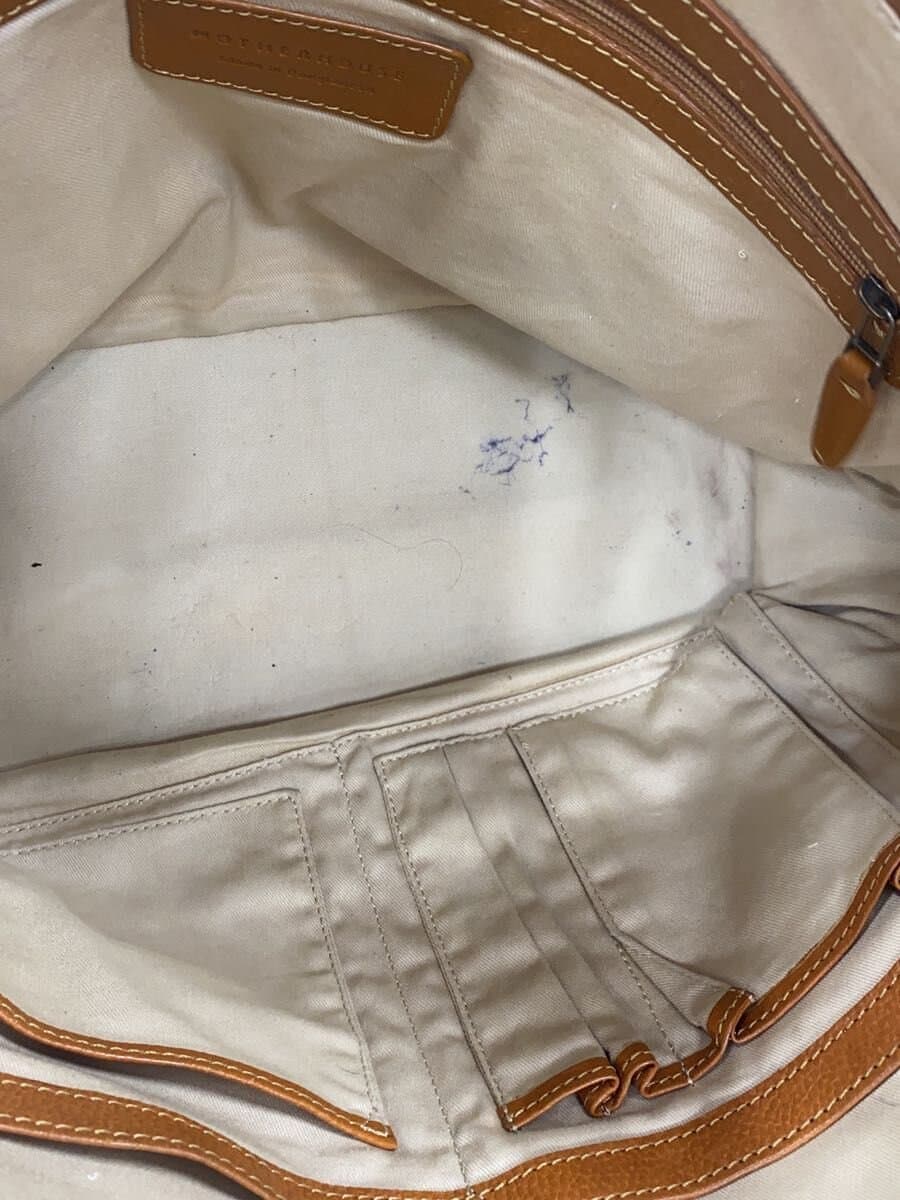 MOTHERHOUSE Shoulder Bag Leather BRW 6