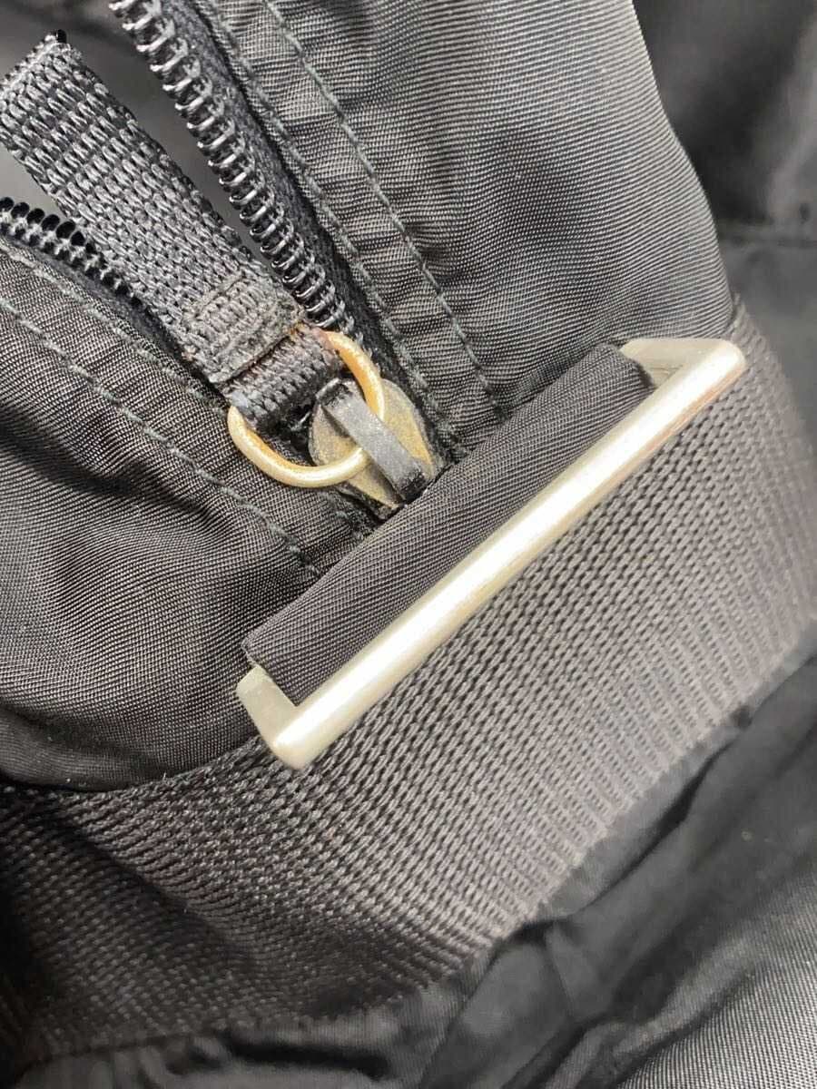 PRADA Boston Bag Nylon BLK 8