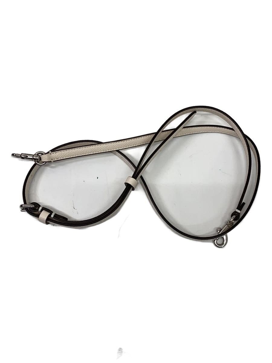 COACH Signature Canvas Interior Shoulder Bag Leather CRM All-over Pattern 7