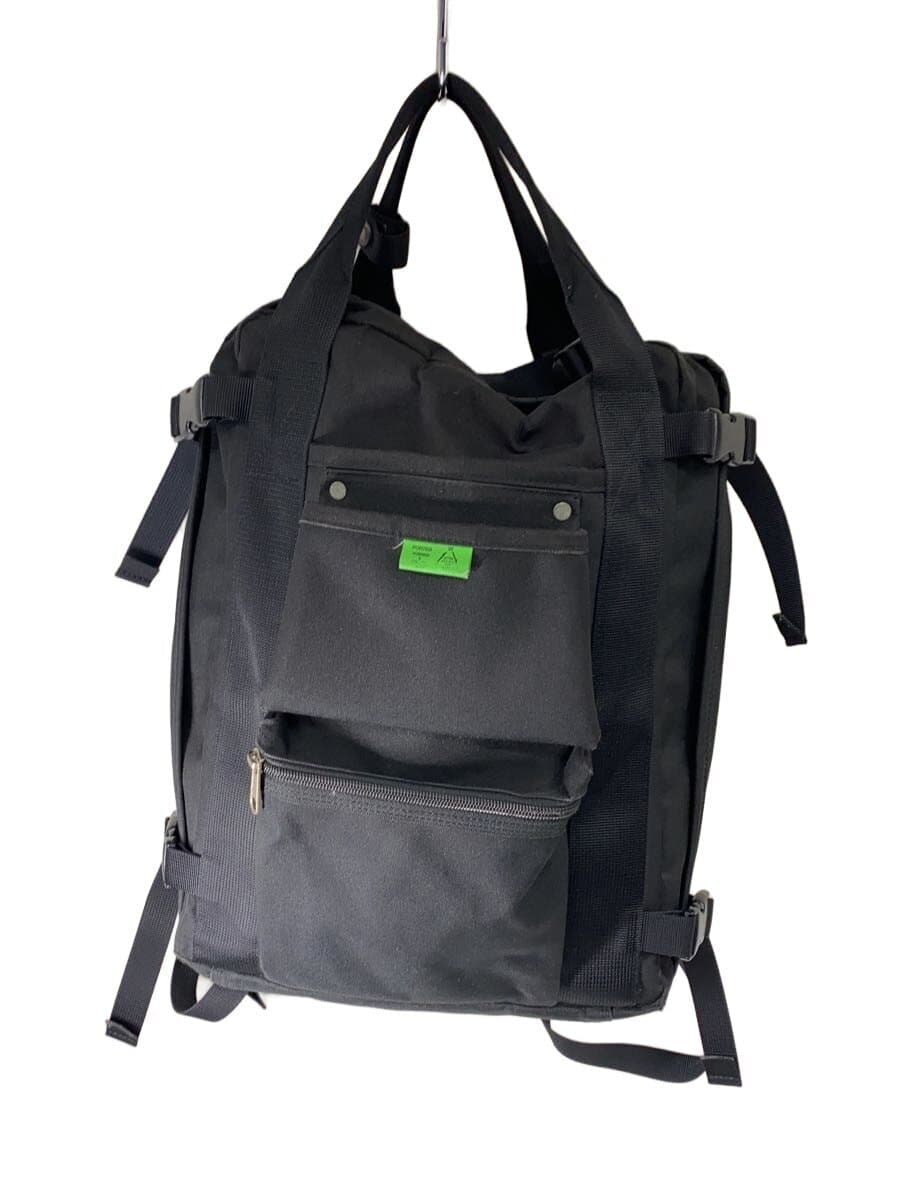 PORTERUNION Backpack Polyester BLK Solid color