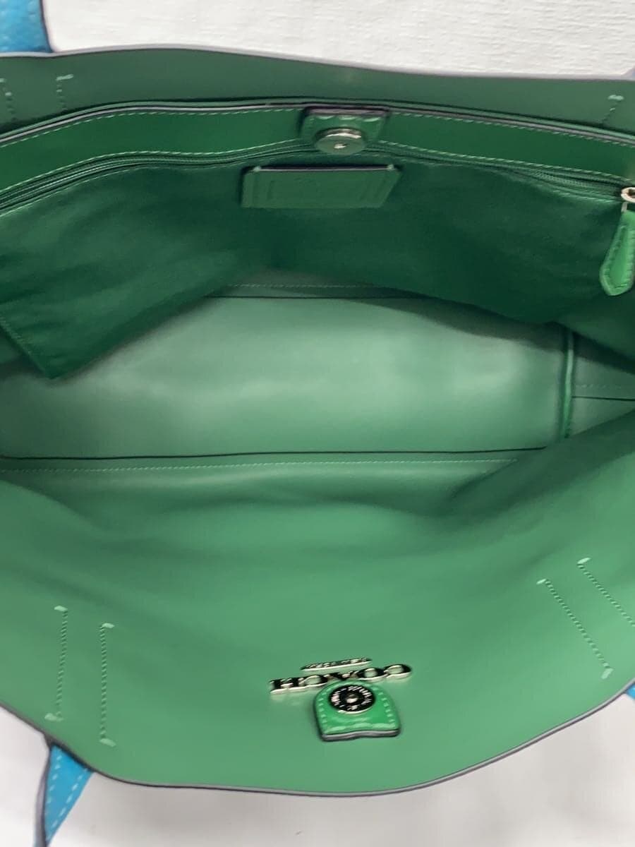 COACH × Disney Surf Pattern Tote Bag -- NVY 3712 Mickey Mouse 6