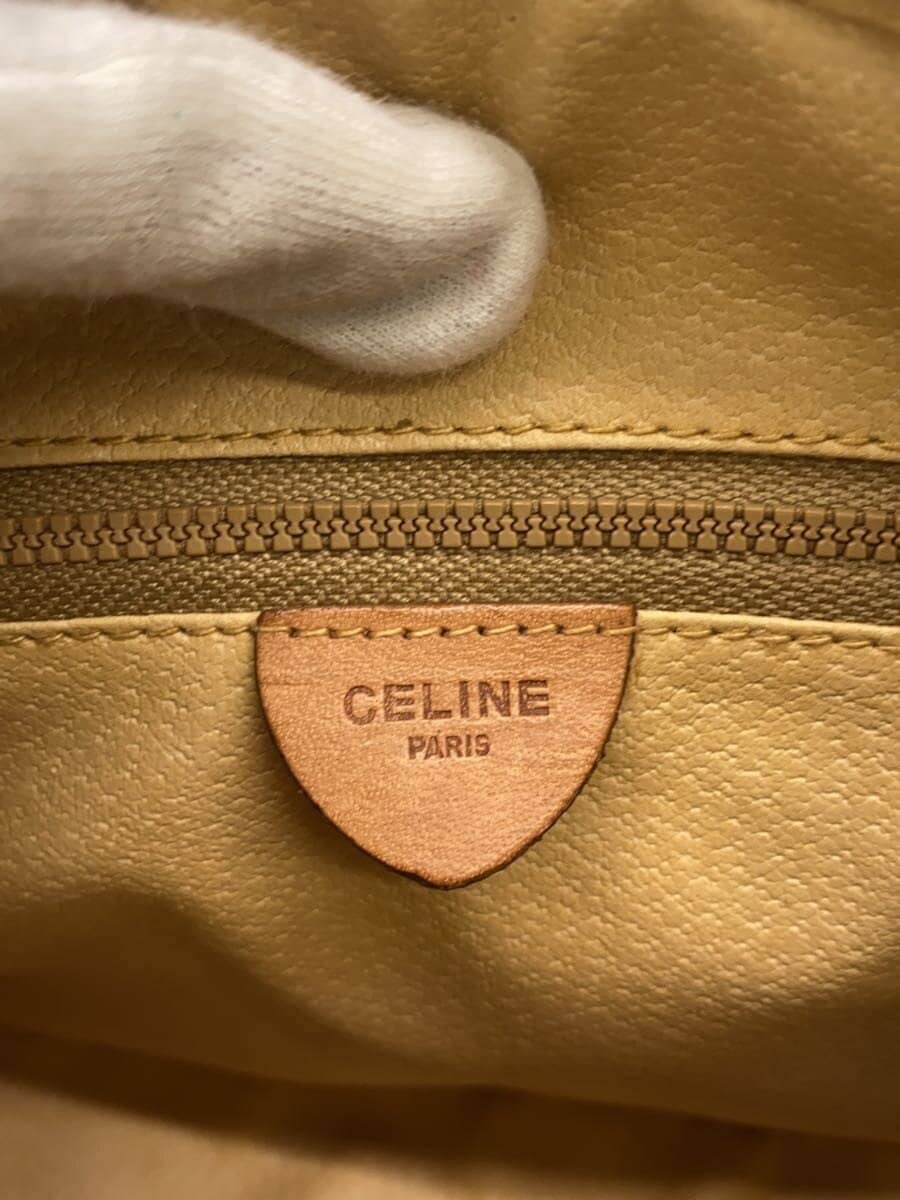 CELINE Shoulder Bag BRW All Over Pattern Macadam 5