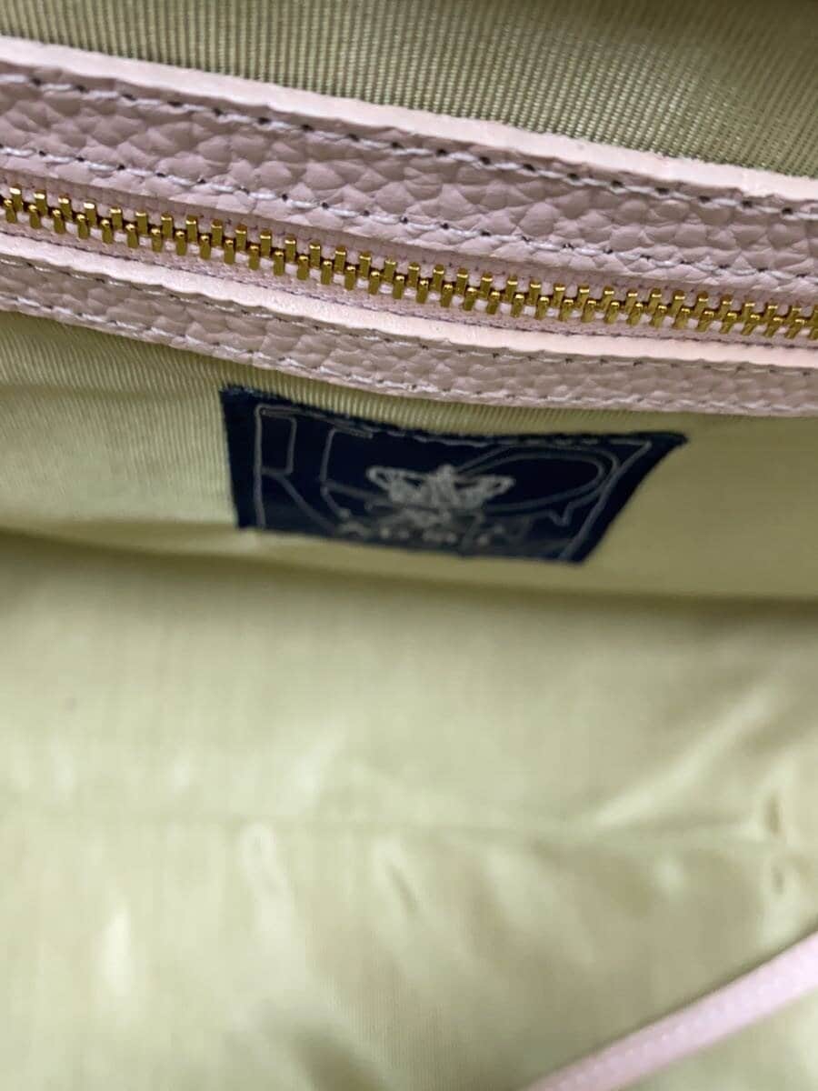 A.D.M.J. Tote Bag Leather NVY 6